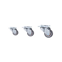 무소음 바퀴 가구 이동식 회전 브레이크 캐스터 1인치 1.25인치 1.5인치, 04.회전브레이크1인치(1개)