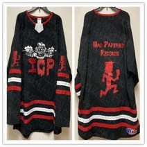 아이스하키용품 맞춤형 ICP 미친 광대 포세 제클 할로위키드 리들 하키 자수 저지, 92.카키색 - M