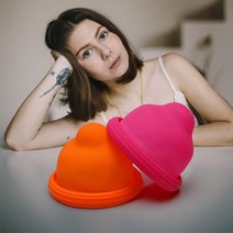 생리컵 생리컵추천 위생생리컵 실리콘 월경 트레이 일상 생활 고무 누출 방지 월경 컵 여성 기간 대체 월경 컵 코파 월경, 자주색