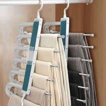 로아 다용도 접이식 5단 공간활용 옷걸이 2 options