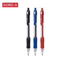 동아 피그먼트 잉크 P-Knock 0.4mm 0.5mm 1타 12개입 진한 색상 편한 그립감, 1개, P-Knock 0.5mm-레드(12개입)