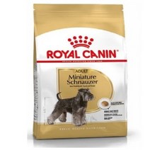 로얄캐닌 강아지사료 견종별사료 베스트 500g 1.5kg 3kg 맞춤영양 알갱이 포메라니안 푸들 프렌치불독 말티즈 시츄 비숑프리제 닥스훈트 견종별맞춤알갱이, 슈나우져 어덜트