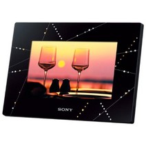 소니 SONY 디지털 포토 프레임 D720 크리스탈 & 블랙 DPF-D720BU