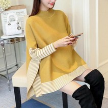 시밀러룩 커플 웨딩촬영커플룩 가을 새로운 니트 스웨터 망토 박쥐 슬리브 스웨터 여성 모든 경기 목도리 가을과 겨울 자켓 여성 39s 자켓 한국어 느슨한