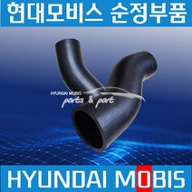 트라고 라바호스 라디에이터 호스 상단 현대모비스 순정 254117M500, 1개