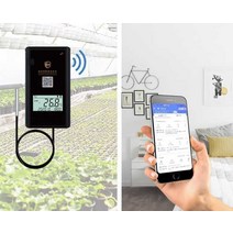 냉동차 냉장 무선 온습도 기록계 온도계 습도계, 4G 외부 온도 측정기