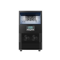 상업용 업소용 얼음 제빙기 HICON-자동 큐브 아이스 메이커 40KG 상업용 밀크티 숍 바 기계, 02 connect tap water