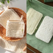 [요리하는남자들] 주방 설거지 친환경 제로웨이스트 천연 사각 삼베 수세미 식물 수세미, 2. 그린 레빗 식물 수세미