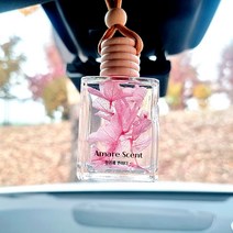 아마레센트 천연 꽃걸이형 차량용방향제 자동차디퓨저 100ml, 제주비자림(파란수국), 1개