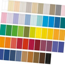 고급칼라봉투 밍크지 53칼라 규격(85x170mm)100매, 09 회갈