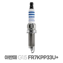 아반떼 G1.5/1.8 더블 백금 점화플러그 FR7KPP33U+, 아반떼 더블백금플러그 FR7KPP33U+