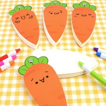 당근 디자인메모지 미니메모지 캐릭터 미니수첩