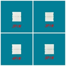 알루미늄 프로파일 RGB LED 스트립 커넥터 X T L 모양 코너 클립 프리 납땜 터미널 WS2812b WS2813 WS2815 SK6812 WS2811 5050 10mm 2 3, Connecter, 5PCS, 4PIN