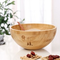우드 요거트 샐러드 볼 분당 생활 목기 그릇을 식기류 샐러드 그릇 사이즈가 큰 나무 대나무 일식 가정용 한약 팩 밀가루를 반죽 옮겨다., 03 꿀 1斤装꿀