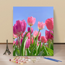 diy명화그리기 DIY 튤립오하 비트40v50cm, 튤립오하6