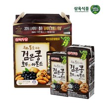 삼육두유 검은콩 호두와 아몬드 190ml x 48팩, 1세트
