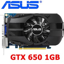 그래픽카드 데스크탑 CPU ASUS 오리지널 GTX 650 1GB 비디오 카드 128Bit GDDR5 그래픽 nVIDIA Geforce GTX650 Hdmi Dvi VGA 판매 중