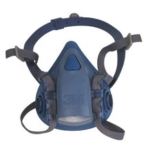 3M 반면형 면체 마스크 7502 방진 방독 양구형 필터 방독면