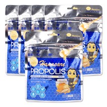 해호 페퍼민트 로얄 프로폴리스 도라지 목캔디 12정 5개, 단품, 단품