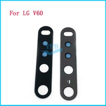 카메라렌즈 호환 컨버터 카메라용품LG V60 V50S V40 V30 V20 V10 Q60 용 후면 카메라 렌즈 유리 커버 외부, 07 Q60