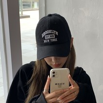그로스컴퍼니 뉴욕 볼캡 여성 남자 남녀공용 빅사이즈 대두 캡 모자