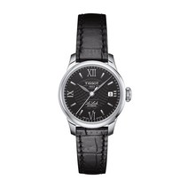 T41.1.123.57 티쏘 TISSOT 르로끌 오토 여성 가죽시계