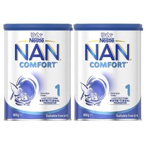 호주 Nestle NAN 네슬레 난 1단계 컴포트 베이비 포뮬라 분유 800g 2팩