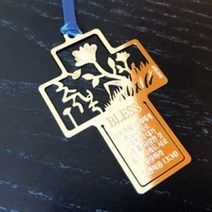 캘리 십자가 북마크 (새계명을 너희에게) 책갈피