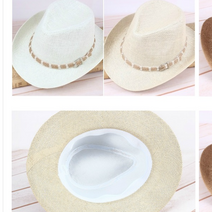 자루앤코 채커 여름모자 라피아햇 밀짚모자 휴양지 왕골 모자