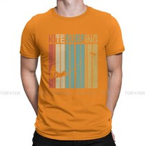 서핑 바다 중독자 특별 TShirt 카이트 보드 플라이 연 품질 힙합 선물 아이디어 T 셔츠 물건, [07] 4XL, [10] 주황색