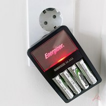 충전형 AA 에너자이저 건전지 4구 반영구 재충전기 리차져