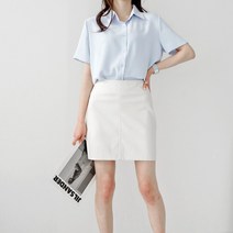 구김없는 링클프리 반팔 셔츠 블라우스
