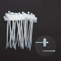 마크 100x2.5mm 마킹 타이 100개 케이블, 상세페이지 참조