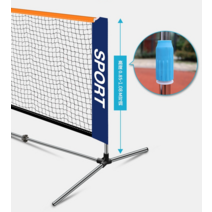 테니스 네트 실외 실내 휴대용 그물망 브래킷 보관, 높이가 고정된 5.1m  테니스 랙