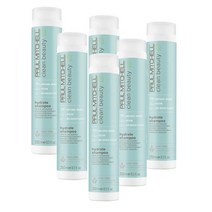 폴미첼 클린 뷰티 하이드레이트 수분 샴푸 건성모발 250ml Paul Mitchell Hydrate Shampoo, 6개