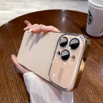 영진상사 전기도금 아이폰 14 13 12 11 프로맥스 플러스 렌즈 필름 보호 케이스 SJKK146