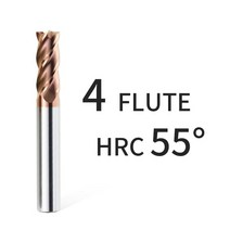 슬라이딩각도절단기 TYTURE-HRC55/65 카바이드 커터 플랫 엔드 밀 금속 텅스텐 스틸 Cnc 밀링, 04 HRC55 4F_10 d6xD6x50L