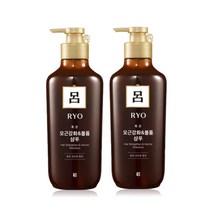 호정스토어 1+1한방샴푸 려 맞춤 헤어케어솔루션 모근영양 샴푸 검정콩 추출물 뿌리볼륨, 2개, 500ml