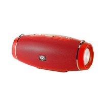 200W 무선 블루투스 스피커 MICROLAB 휴대용 강력한 높은 야외 저음 HIFI TF FM 라디오 내장 마이크, Red