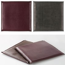 레자 인조가죽 식탁 얇은 레자 다용도 교회 기도 방석 악어무늬 레자방석