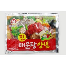 진조미식품 매운탕양념 60g 박스 100개 수산 횟집 매운탕 소스