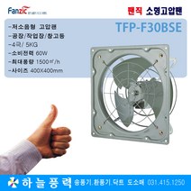 팬직/소형고압팬/유압식환풍기/창고/식당/공장/작업장/환기팬/급배기팬/TFP-F30BSE(400X400mm)