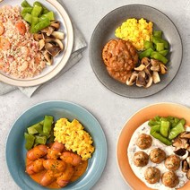 마이키토 저당 도시락 5팩 / 도시락 간편식 한끼, 크림스튜미트볼 5팩