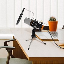 코시 개인 방송용 유튜브 레코딩 콘덴서 마이크 컴퓨터 노트북 태블릿 PC 스마트폰 미니 장비, MK3398