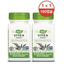 2세트 네이쳐스웨이 바이텍스 나무 열매 400mg 100캡슐 vitex fruit