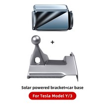 YZ 테슬라 모델 3 2021 모델 Y 2022 휴대 전화 홀더 휴대 전화 전기 브래킷 스탠드 자동차 액세서리, 07 Solar Right