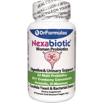 질건강 DrFormulas 여성용 프로바이오틱스 임신 산모 및 아기를 지원하는 넥사바이오틱 프로바이오틱은 산전 비타민 산후 종합비타민과 함께 사용하는 것이 가장 좋습니다.