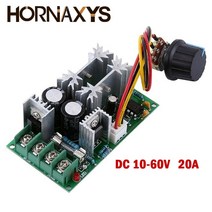 10-60v 20a pwm dc 모터 속도 컨트롤러 스위치 dc 전류 전압 조정기 pwm 고전력 드라이브 모듈 60a 12v 24v 36v 48v