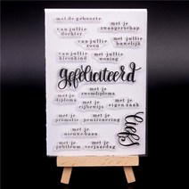 스템프 산수 수학 날짜 네임 캐릭터 한글 미니 스템프 dutch word rubber silicon clear stamps for scrapbooking tampons 인감, 없음