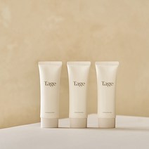 [Tage] 테이지 카밍 선크림 인 사이프레스트 대용량 | SPF50+ PA++++ | 편백 비건 선크림 | 화잘먹 선크림, 70ml, 3개